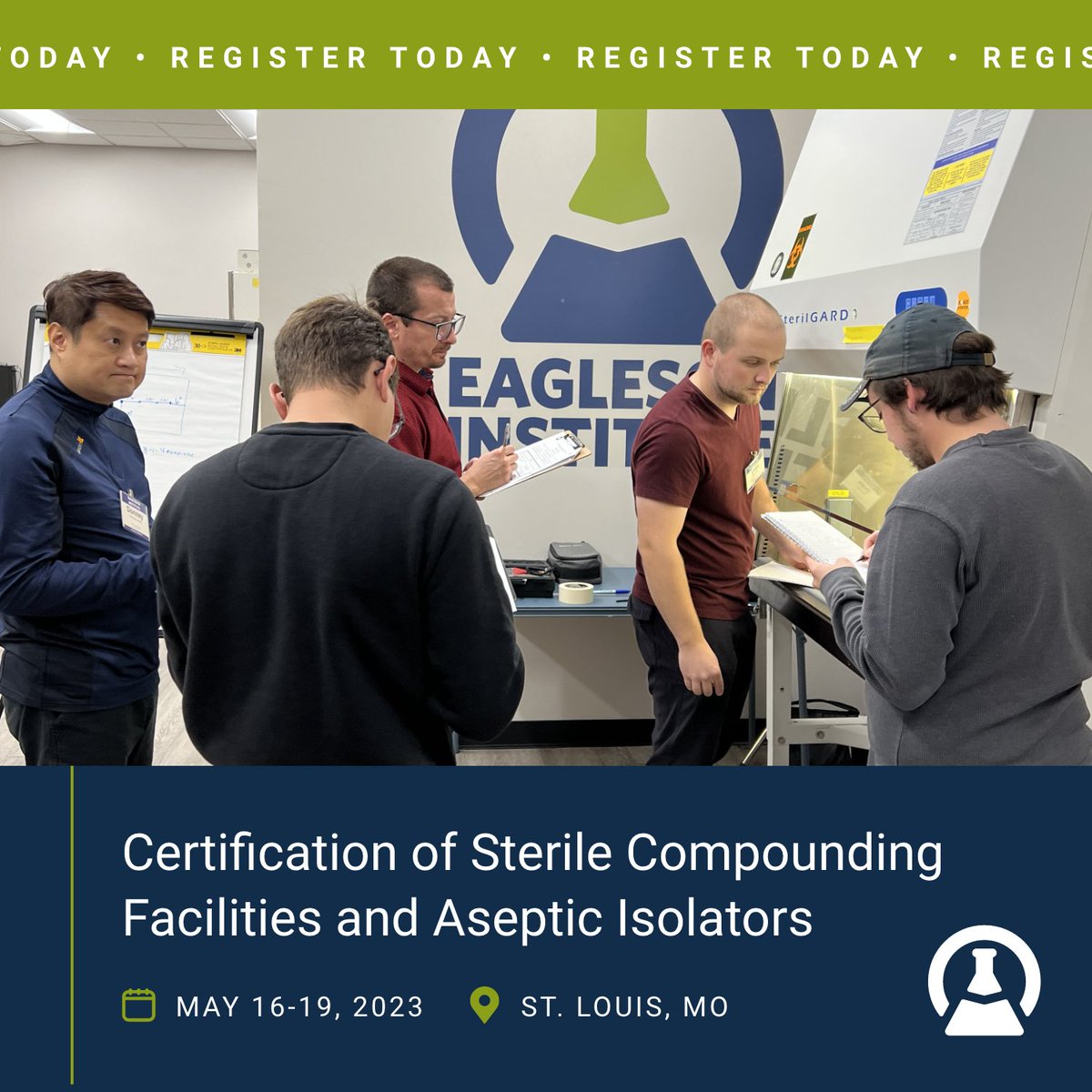 EaglesonInst's tweet photo. Registration is open for our Certification of Sterile Compounding https://t.co/iX7fOq1ZX6