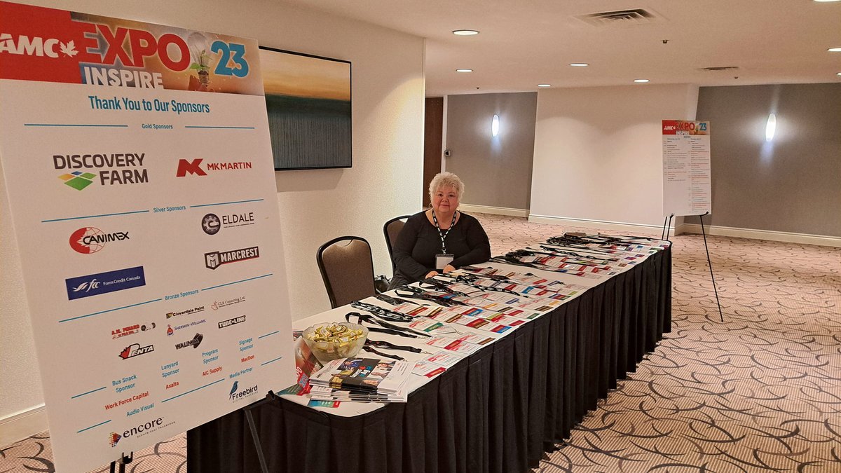 AMCshortlinecda's tweet photo. We are welcoming participants to our AMC Expo 2023: INSPIRE and we're excited for a full day of tours, tradeshow & networking. Follow along and share your own experiences throughout the event. Tag us and use the hashtags #AMCExpo23 #AMCInspire. https://t.co/hiwIVizl3P