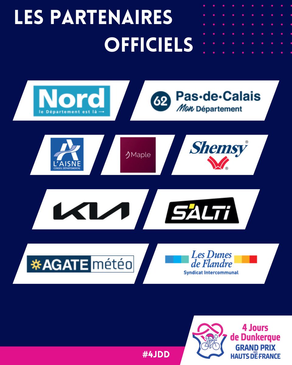 Les partenaires officiels qui nous soutiennent ! 

#4jdd