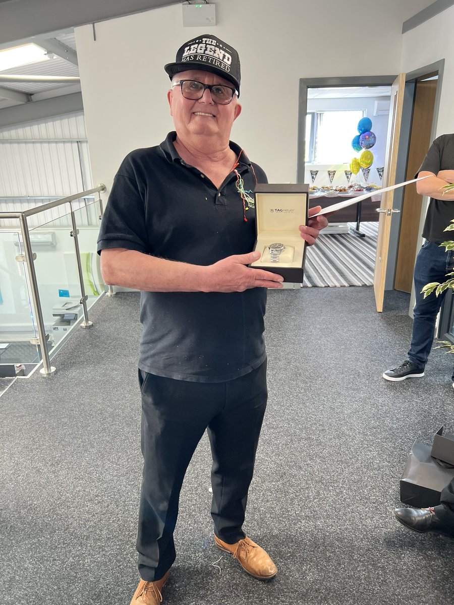 This week our Uncle Pete retired at the age of 70! After working at S&amp;S Northern for over 15 years he will be sadly missed 😢 Enjoy your 7 day weekends Uncle Pete you deserve it 🥳