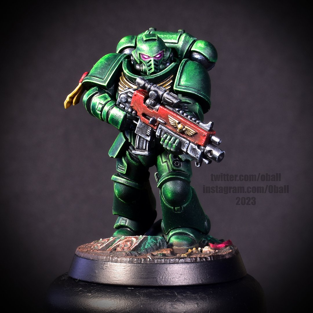 oball's tweet photo. Dark Angels were always my favourite chapter back in the 90s, about time I finally got around to painting one
#WarhammerCommunity #warhammer #warhammer40k #warhammer40000 #darkangels #adeptusastartes #minipainting #miniofthemonth #hobbystreak #paintcultist #ozpainters https://t.co/k72YncEOcn