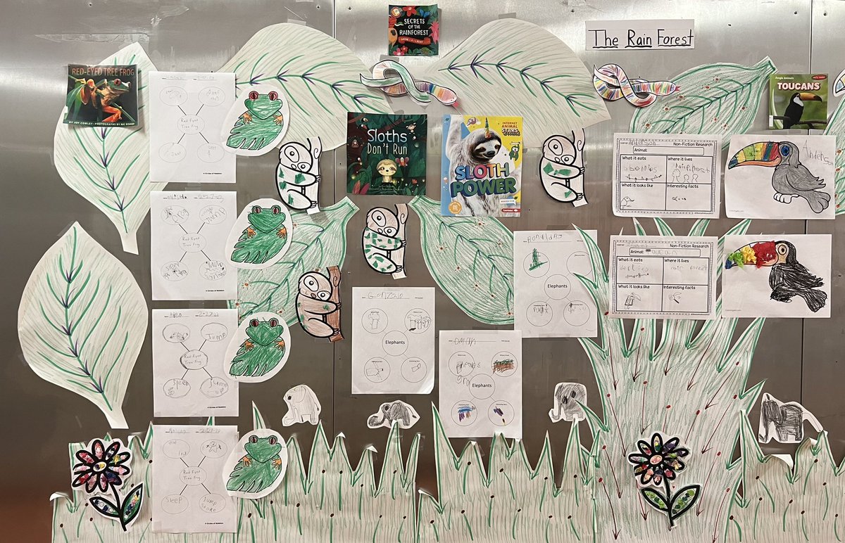 Exploring the Rainforest with Kindergarten! 🌳 #HabitatStudy <a href="/DrMarionWilson/">Dr. Marion Wilson</a> <a href="/CChavezD31/">Christine Chavez</a> <a href="/CSD31SI/">CSD31StatenIsland</a>