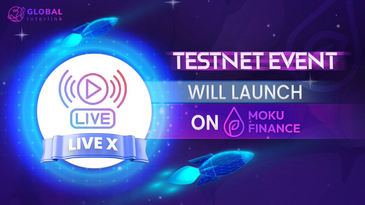 LiveX_Project's tweet photo. 🚨 Attention all Suizens! @LiveX_Sui is launching its testnet on @MokuFinance - a product from @GILinkOffice from 26/4 to 2/5
👉Gleam: https://t.co/EhZX0gMoaV
🎁 15 OG slots and 2k tGIL for each OG from @GILinkOffice
📥Sensui Wallet: 👇
#Giltestnet #Gilwave1 https://t.co/b32FvlTxBP