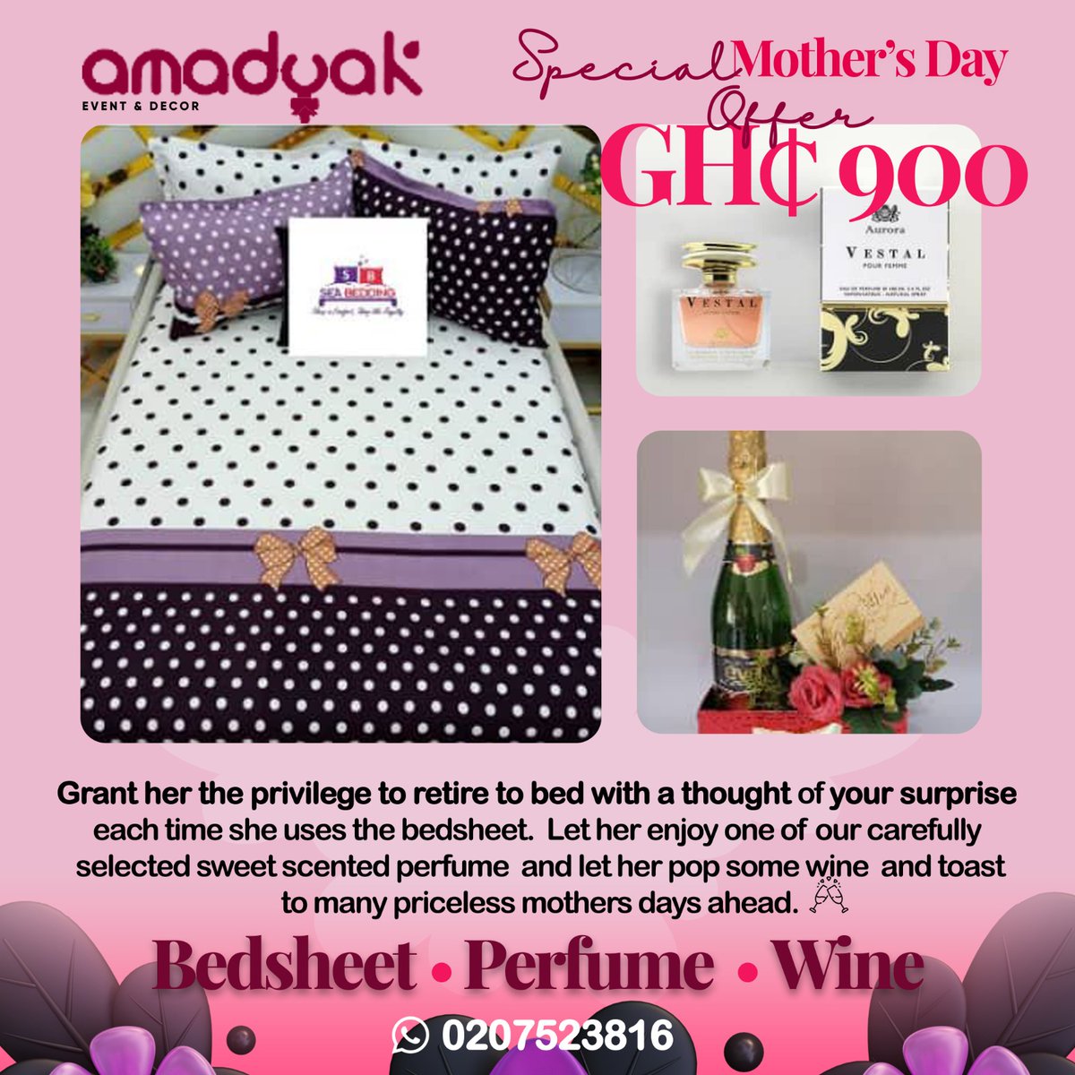 sea_bedds's tweet photo. Your lovely mum deserves a sweet gift this mother's day. Grab any of SEA Bedding and Amadyak's gift packages for her and put joy in her heart.
Stocks are running out. HURRY!!!!

shatta wale nana akuffo addo mahama sammy gyamfi kudus mohammed ama fante onana sarkodie https://t.co/awbEQMYqwX