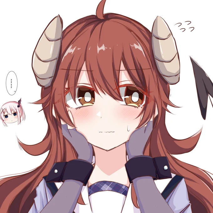 誤魔化すシャミ子です #まちカドまぞく 
