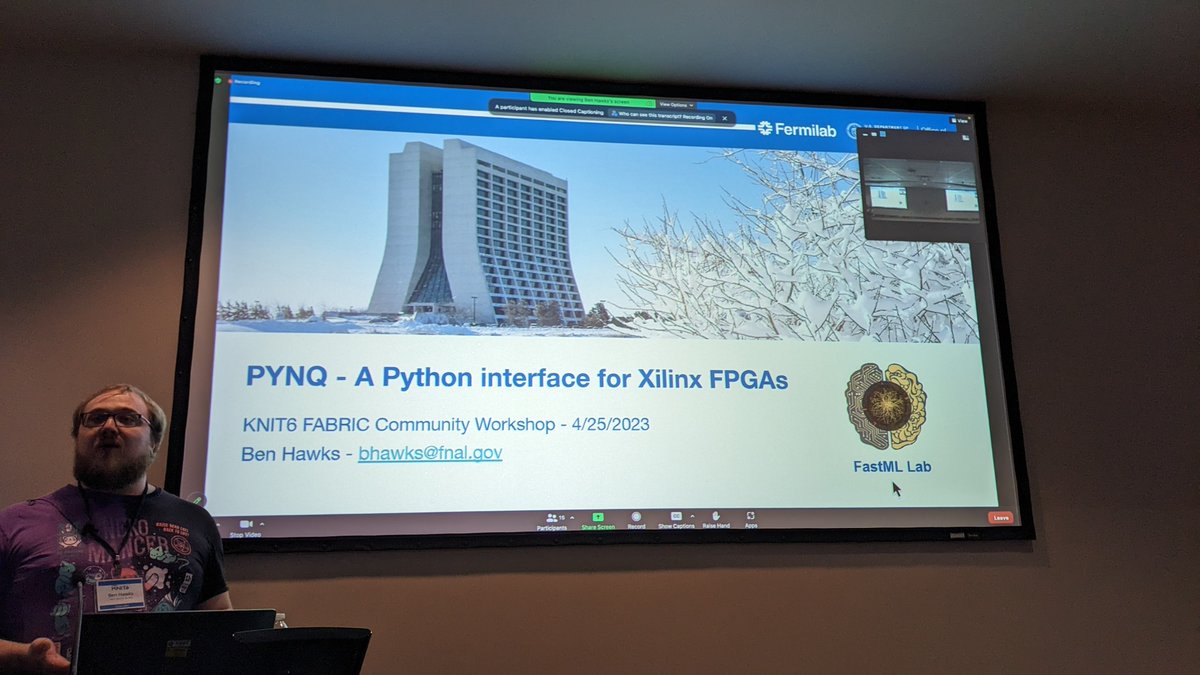 FABRICtestbed's tweet image. Unconference Topics

- Evaluating #BBRv2 #CongestionControl Algorithm on FABRIC
- hls4ml: #OpenSource #MachineLearning Accelerators on FPGAs
- Testing the scalability of TCP Congestion Control + AQM algorithms in #highbandwidthnetworks
- PYNQ: A #Python interface for Xilinx FPGAs