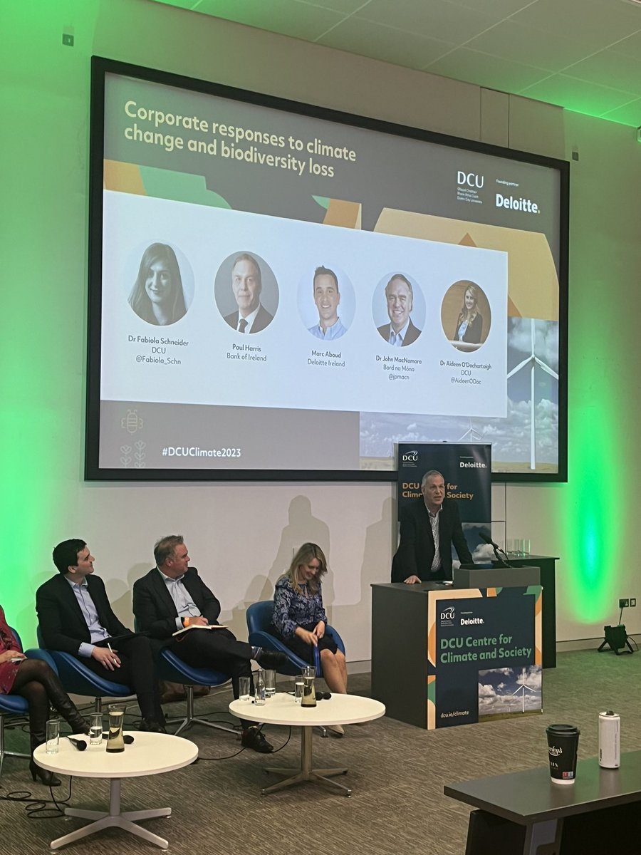 Paul Harris, Sustainable Product Innovation Lead <a href="/bankofireland/">Bank of Ireland</a> on the environmental risk of climate change: impact first, income second #DCUClimate2023