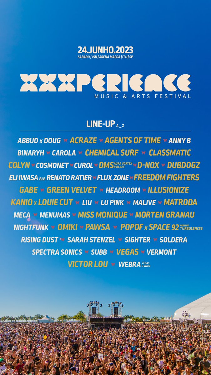 The mother of all open air parties in Brasil will be back with a massive line up. Don’t miss it!! <a href="/xxxperience/">XXXPERIENCE Music & Arts Festival</a>