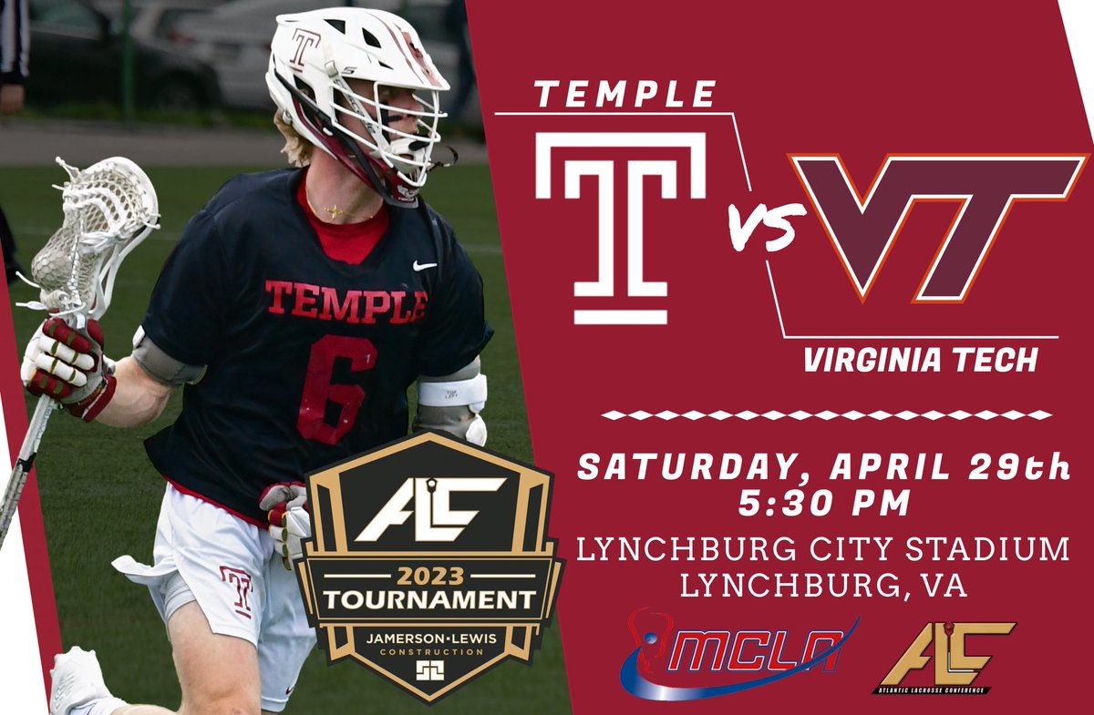 The Owls are in the ALC Semifinals taking on top-ranked Virginia Tech Saturday evening in Lynchburg, VA. The game will be broadcast on LaxTV.