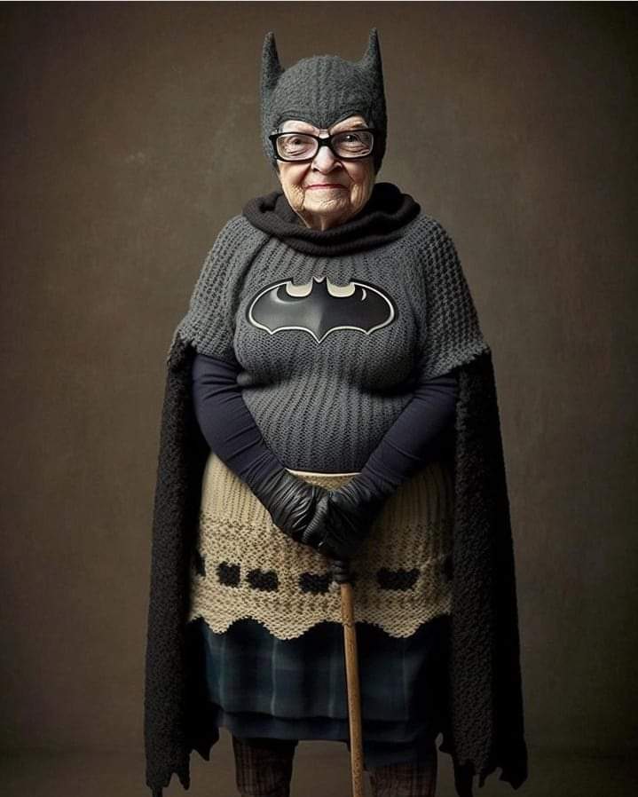 CosmicCowboy's tweet photo. The only 80 year old I would vote for. Bat lady in the White House. #Elections2023 #chillWednesday #batlady https://t.co/uZ0ugFRZPr