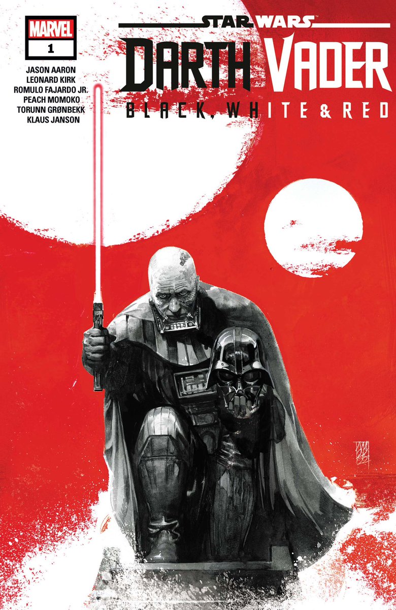 RT @gronbekk: I have two comics out today! STAR WARS: DARTH VADER - BLACK, WHITE & RED and THOR #33 https://t.co/LFTHVq0VXr