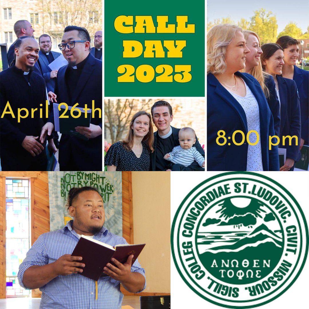 SWLutheran's tweet photo. @ConcordiaSem will hold a Worship for the Assignment of Calls TODAY, where our Vicar Soe Moe will officially receive his Call to serve once he completes his program of pastoral formation.
The Worship will be livestreamed beginning at 8pm.
#CallDay2023 #CallDayWatchParty https://t.co/REUnliMFMA