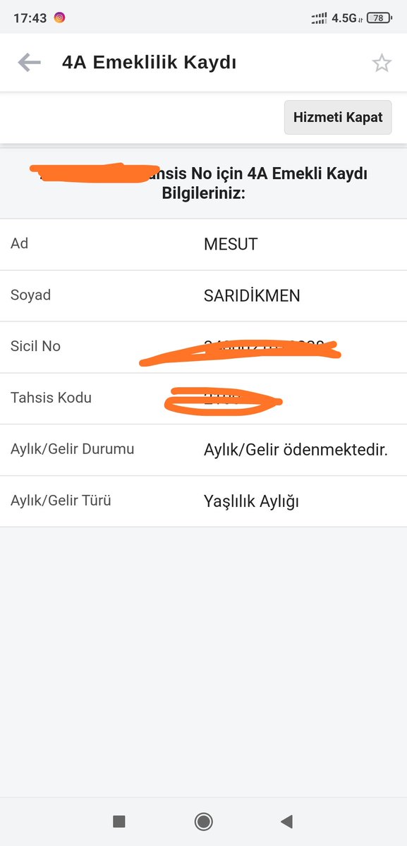 Çok şükür Bağcılar sgk sonunda benden bıktı emekli etti darısı bekleyen kaderdaşlarıma..