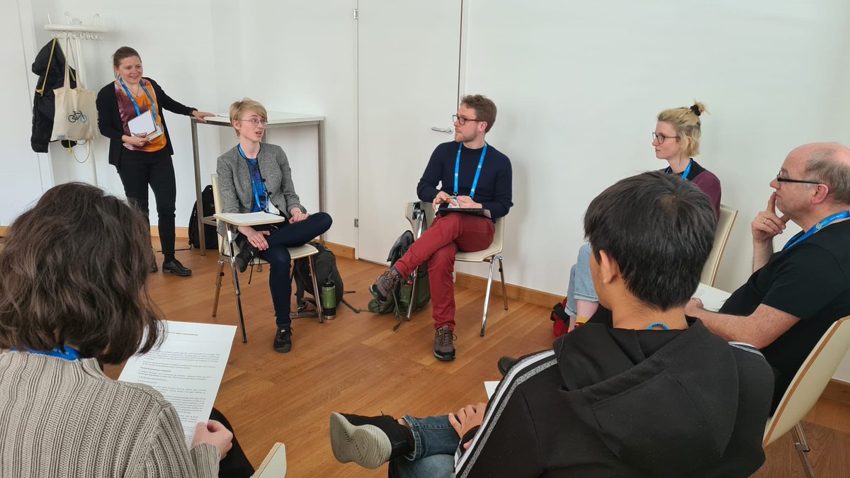 EGU_Policy's tweet image. Some great participation and new perspectives gained in the new #EGU23 land of Urland today with @LeneTopp!

Photo Credit: @noelcbaker 

@EU_ScienceHub #Knowledge4Policy