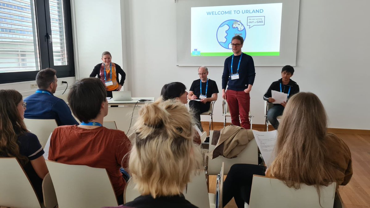 EGU_Policy's tweet image. Some great participation and new perspectives gained in the new #EGU23 land of Urland today with @LeneTopp!

Photo Credit: @noelcbaker 

@EU_ScienceHub #Knowledge4Policy