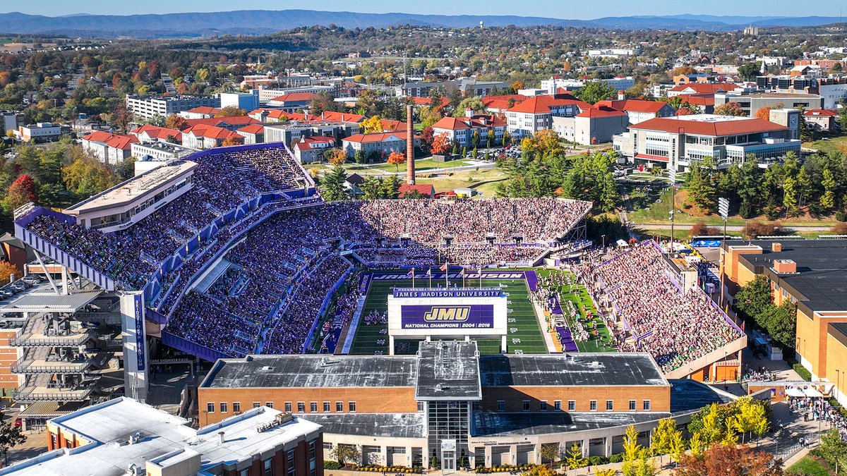 #AGTG After a great conversation with <a href="/coachgrantcain/">Grant Cain</a> . I am blessed to receive an offer from James Madison University!💜 <a href="/AHSCougarsFB/">Asheville High School Football</a> <a href="/CoachRadford/">Coach Radford</a> <a href="/CoachCardillo/">Jake Cardillo</a> @Coach_Rudisill <a href="/CoachChavis_/">Chavis Williams</a> <a href="/CoachSwain3/">Jesse Swain</a> @On3Recruits @RivalsFriedman