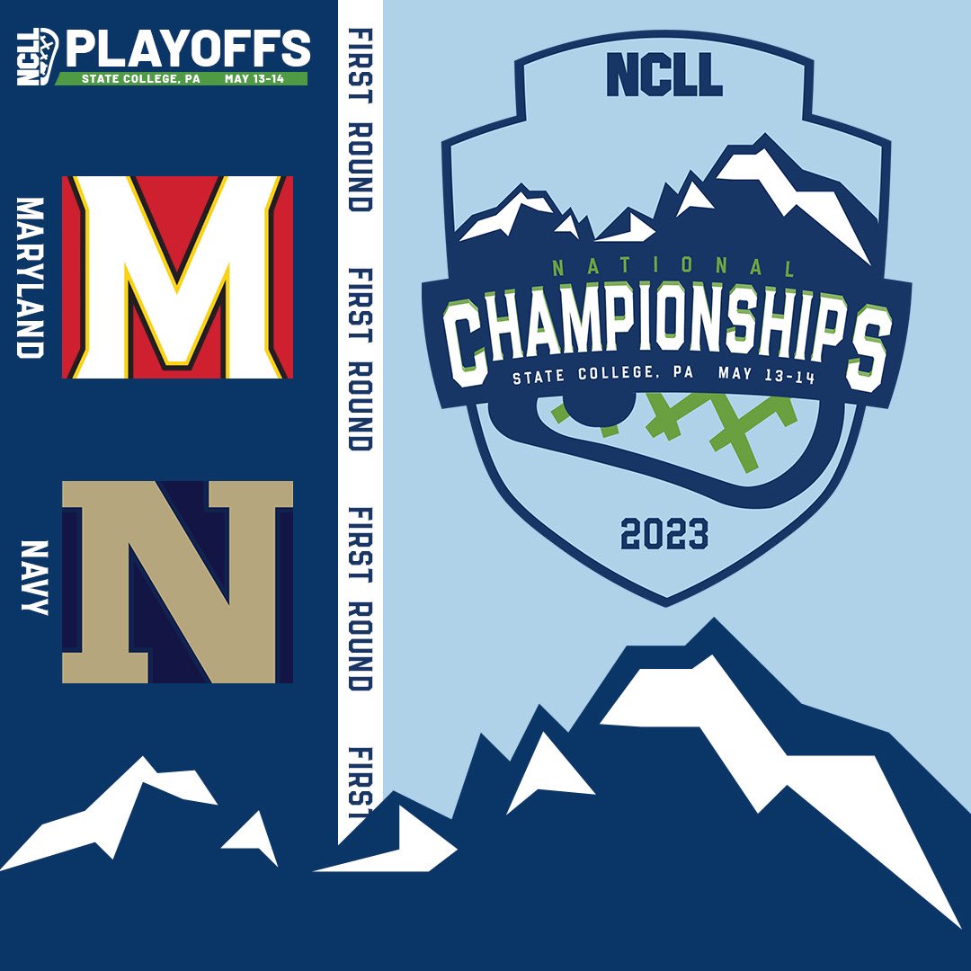 #1 <a href="/Navy_Club_Lax/">Navy Club Lacrosse</a> &amp; #2 <a href="/TerpsClubLax/">UMD Men's Club Lacrosse</a> earn byes to the Division I Elite 8 as the 1st round is underway with the National Tournament held at Penn State May 13 &amp; 14 #FrederickCup #NCLLAX #NCLL