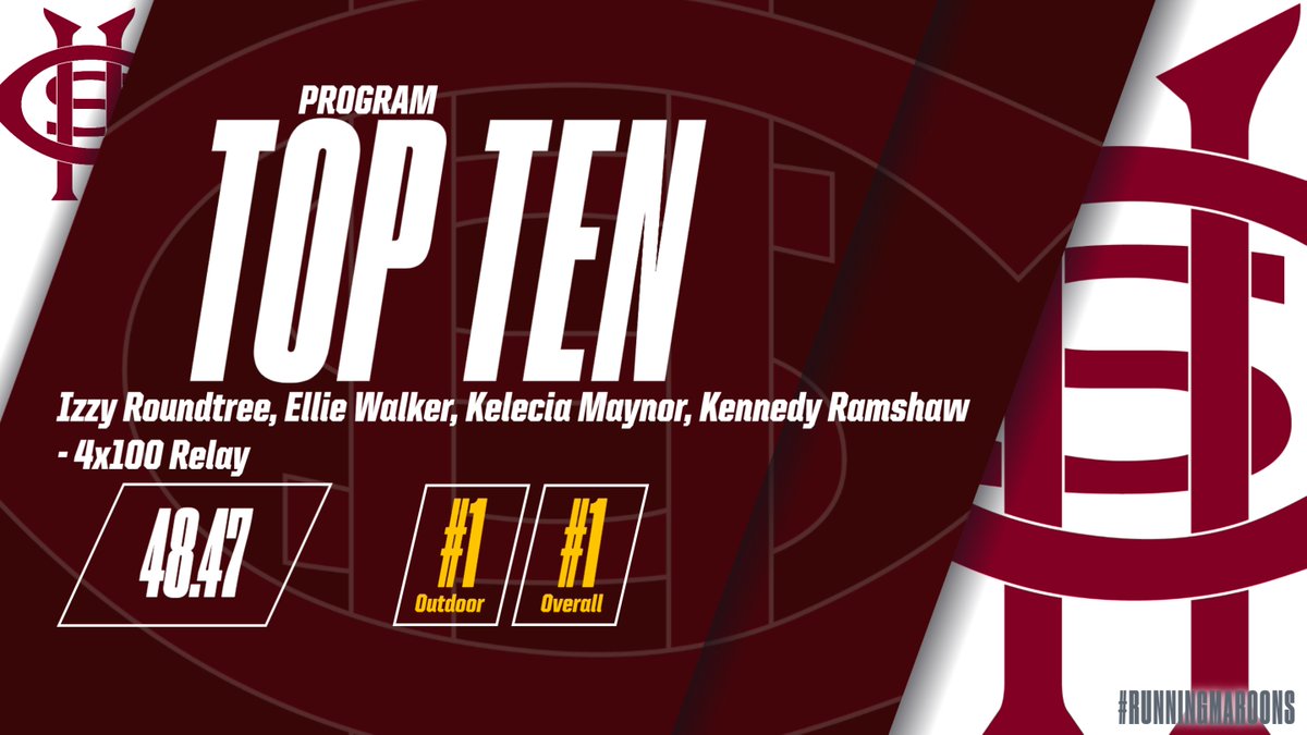 RunningMaroons's tweet photo. https://t.co/wLVZBhN5oU