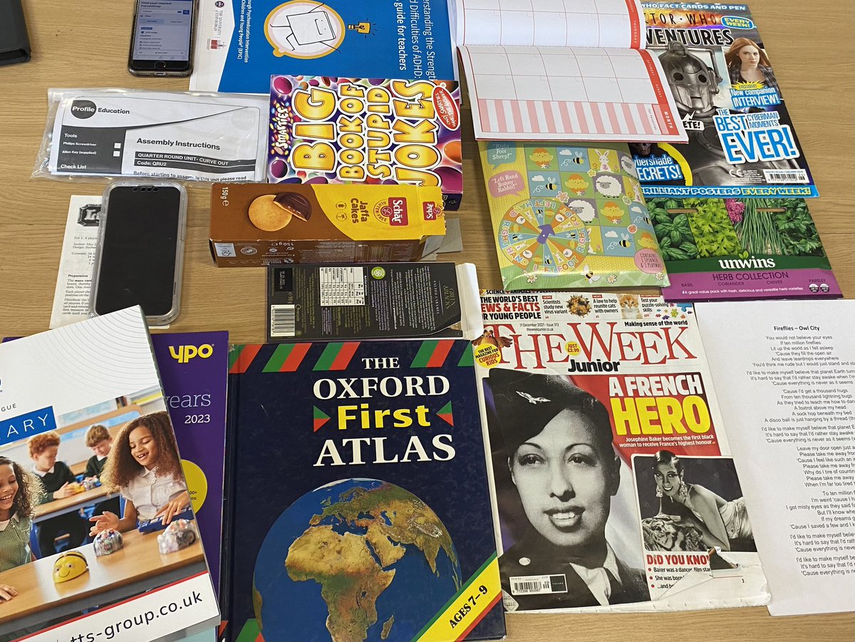 Great chat at our #OURfP Teachers’ Reading Group yesterday sharing our development projects and discussing the many things we read for our new library display - from song lyrics to seed packets!