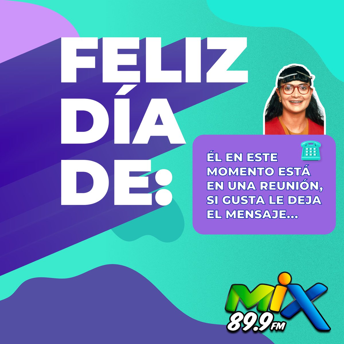 Mix899Fm's tweet photo. FELIZ DÍA DE: Pero no diga que yo le conté 😅

Los leemos 👇🏻 https://t.co/Kiz4q5TPhT