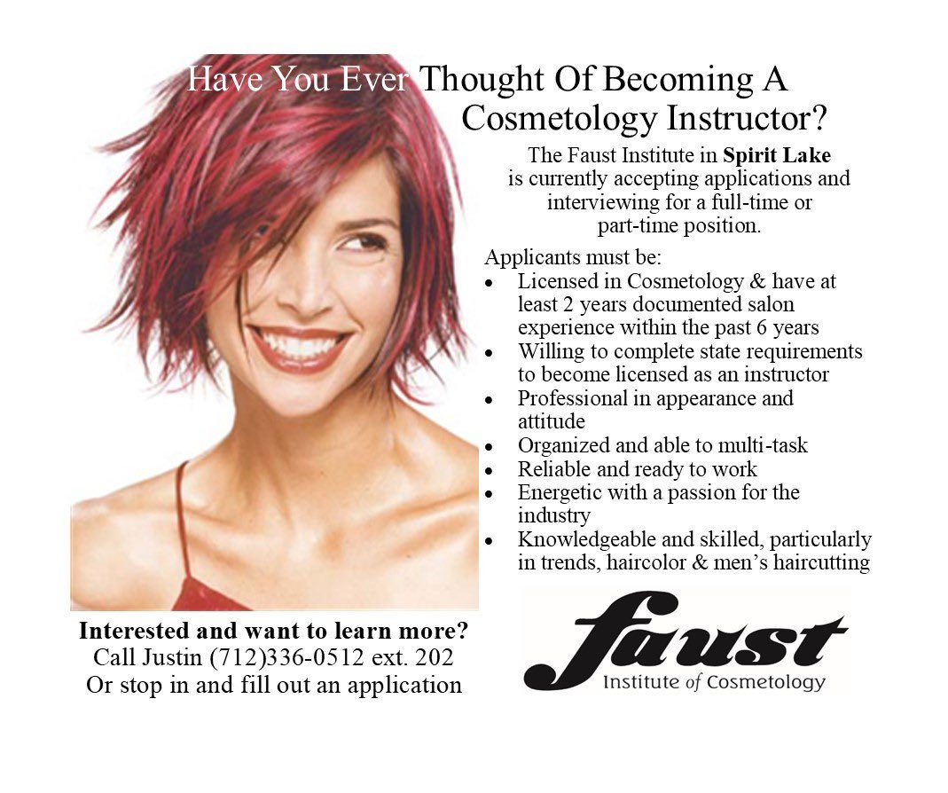 faustinstitute's tweet photo. Share your knowledge and talents! Be part of educating the next generation of beauty professionals. https://t.co/EQx2aGGQoO