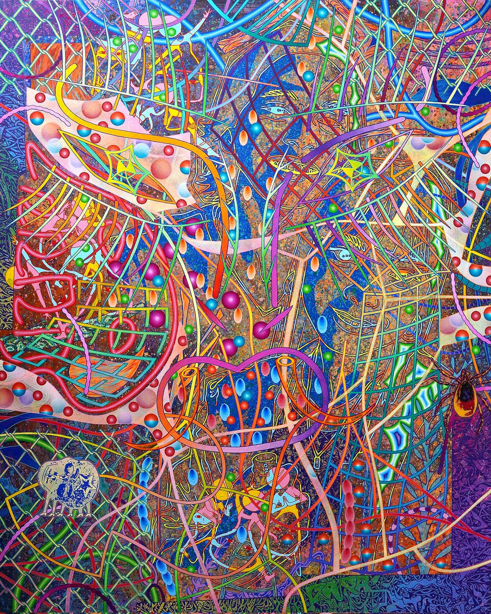 dexfernandez's tweet photo. "Synthetic Divine Spark"
Acrylic on canvas
4ft x 5ft
2023

West Gallery Ph https://t.co/OqzUAv45r2