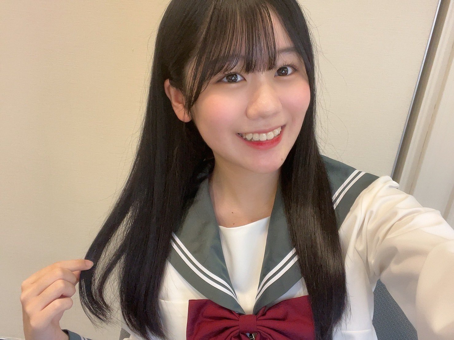 NGT48 水津菜月 Boosty祭り 直筆サイン入りメッセージカード