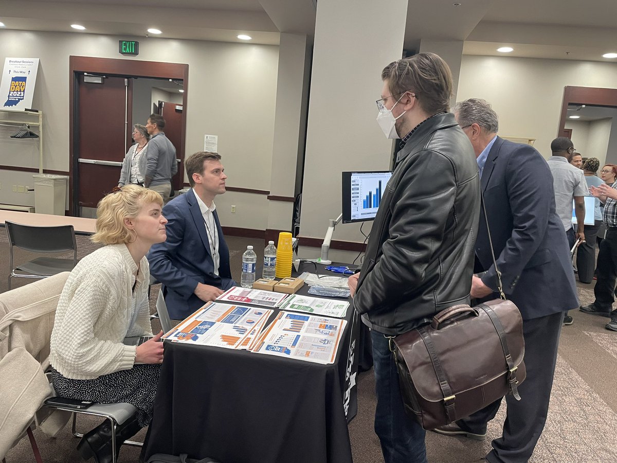 HigherEdIN's tweet image. It’s also @IndianaMPH’s #DataDay2023! Our Business Intelligence team is sharing analysis of Indiana higher education data!