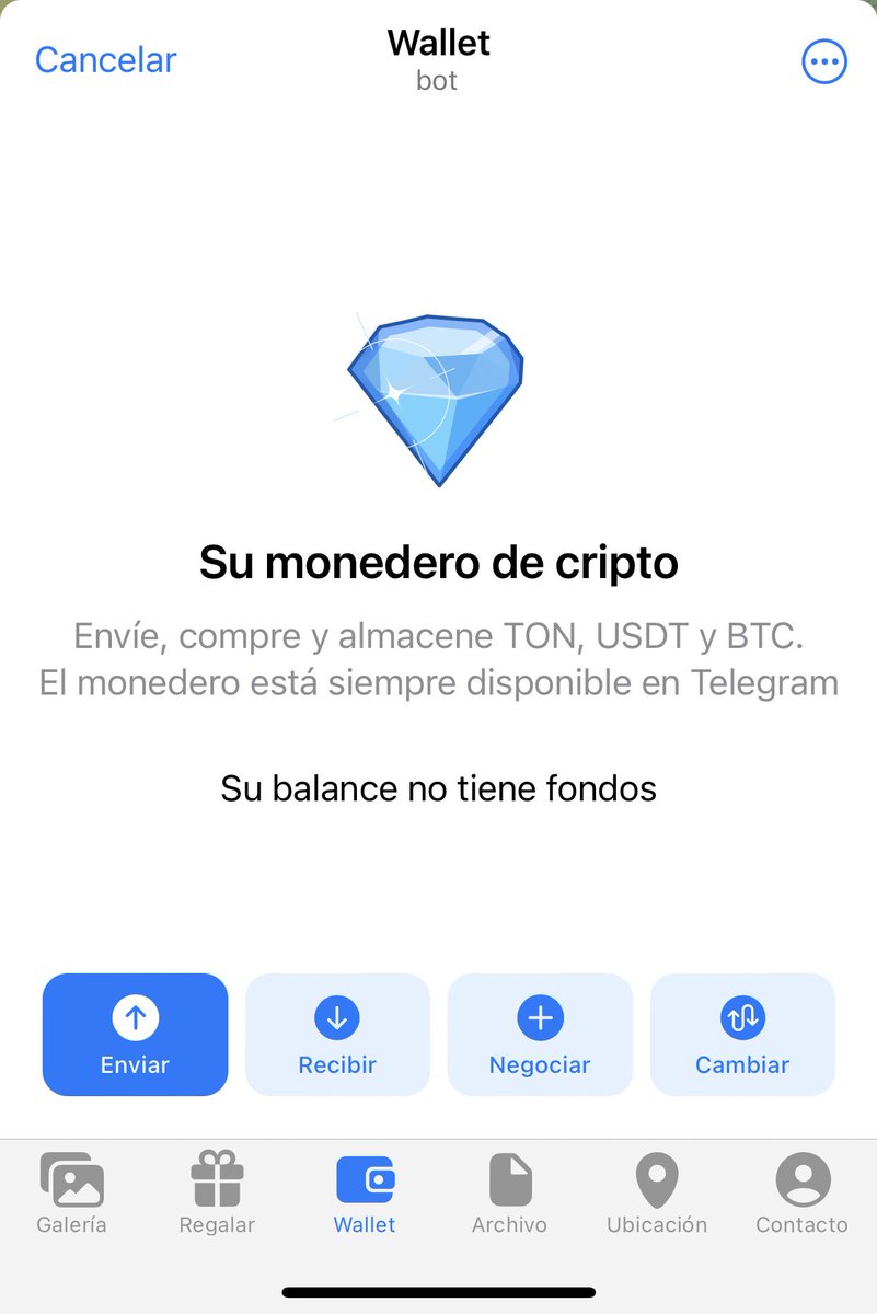 Si no estoy equivocado, hoy mismo han incorporado a Telegram la Wallet con la cual podrás hacer envíos cripto y recibir, también podrás negociar.

De momento lo he añadido a mi cuenta de Telegram, pero aún no lo he probado, veremos qué tal funciona.

¿Lo usaréis?👀