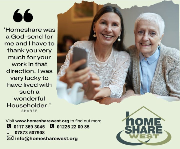 Homeshare West tweet media