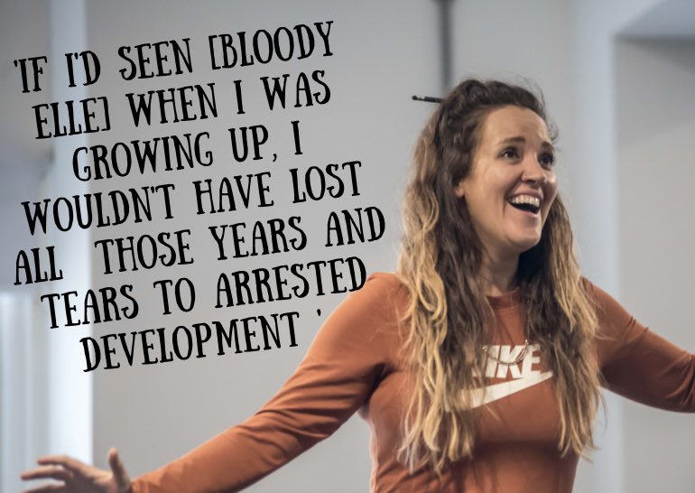 As it’s #lesbianvisibilityweek we thought we would share some of the love and comments from our audiences when #BloodyElle premiered at <a href="/rxtheatre/">Royal Exchange Theatre</a> in 2021..
Proving that representation and visibility is key 🧡🏳️‍🌈🏳️‍⚧️
#bloodyelle #loveislove #proud #lesbian #represent 👋🏼