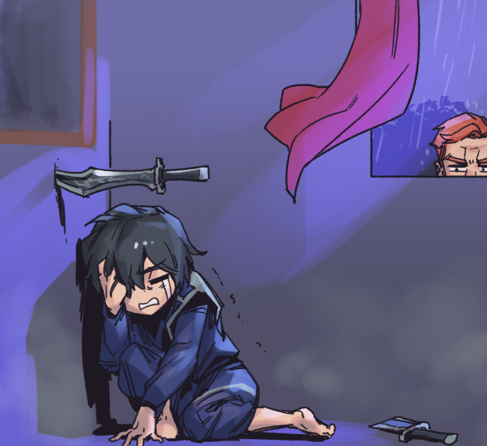 「 」|팬텀크로🫐のイラスト