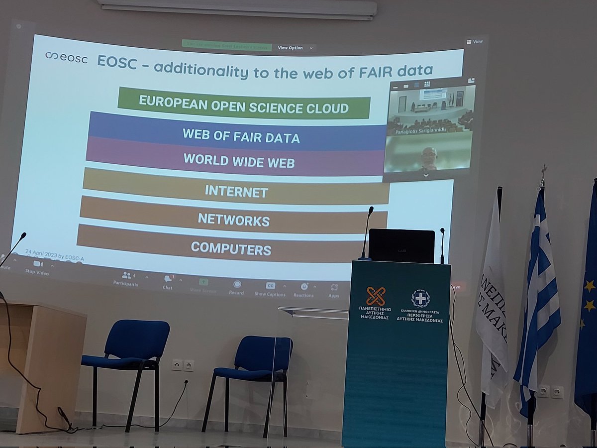 Fotis Karayannis (@fkarayan) on Twitter photo In the amazing brand-new premises of #UniversityofWesternMacedonia in north-western #Greece for a national #OpenScience event with participation from key EU and national initiatives @eoscassociation <a href="/OpenAIRE_eu/">OpenAIRE</a> <a href="/RaiseScience/">RAISE Science</a> <a href="/NI4OS_eu/">NI4OS Europe</a> #HellenicOpenScienceInitiative #HOSI In the amazing brand-new premises of #UniversityofWesternMacedonia in north-western #Greece for a national #OpenScience event with participation from key EU and national initiatives @eoscassociation <a href="/OpenAIRE_eu/">OpenAIRE</a> <a href="/RaiseScience/">RAISE Science</a> <a href="/NI4OS_eu/">NI4OS Europe</a> #HellenicOpenScienceInitiative #HOSI