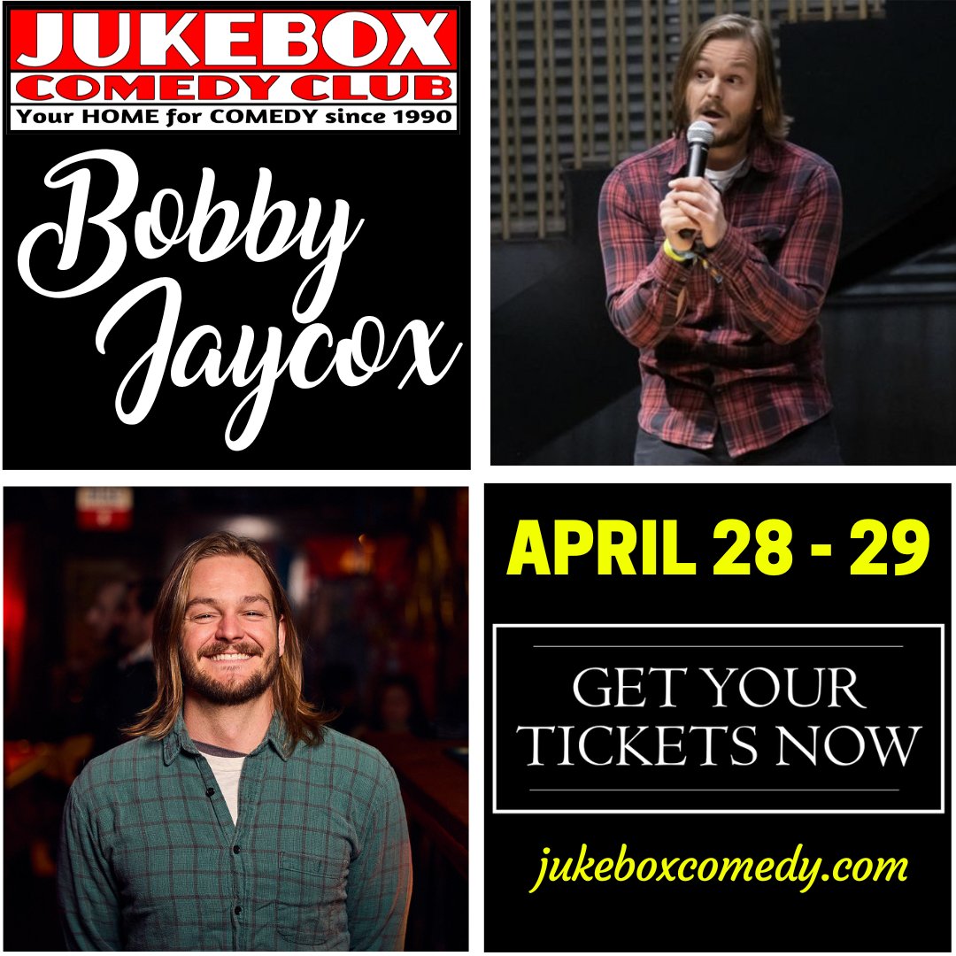 jukeboxcomedy's tweet image. Fast-rising St. Louis talent Bobby Jaycox headlines this weekend! - mailchi.mp/7a6412b48296/j…