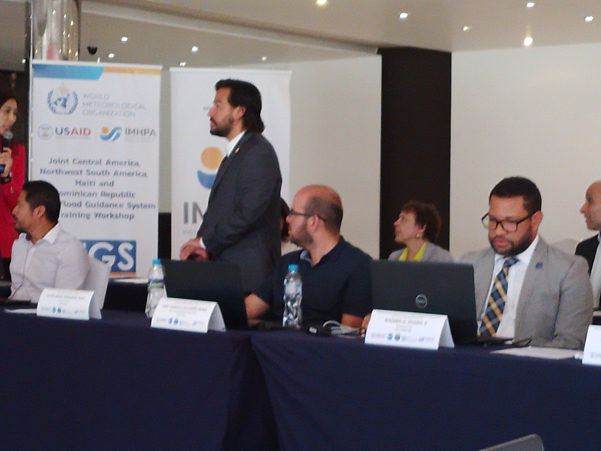 ingisrael's tweet photo. #TallerFFGS #FFGS CAPACITACIÓN por @WMO y Reunión de Comité Directivos de los Centros Regionales de la Guía de Crecidas Repentinas del Sudeste de América, Centroamérica y Caribe. RD es representada por @INDRHIRD @ONAMET_RDO . https://t.co/CD9tiiKwxS