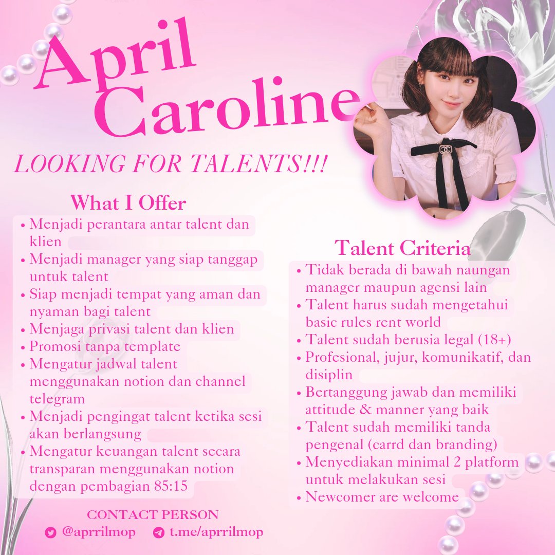 aprrilmop's tweet image. hiyaaaa, akhirnya aku memutuskan untuk jadi manager setelah berabad-abad dan berpuluh kali newlife [xixixi]. 

ayo anak anakku yang mau join boleh banget, nanti dapet nasgor spesial karetnya 2 kok.

help rt dan like, moots! love y'all &amp;lt;333