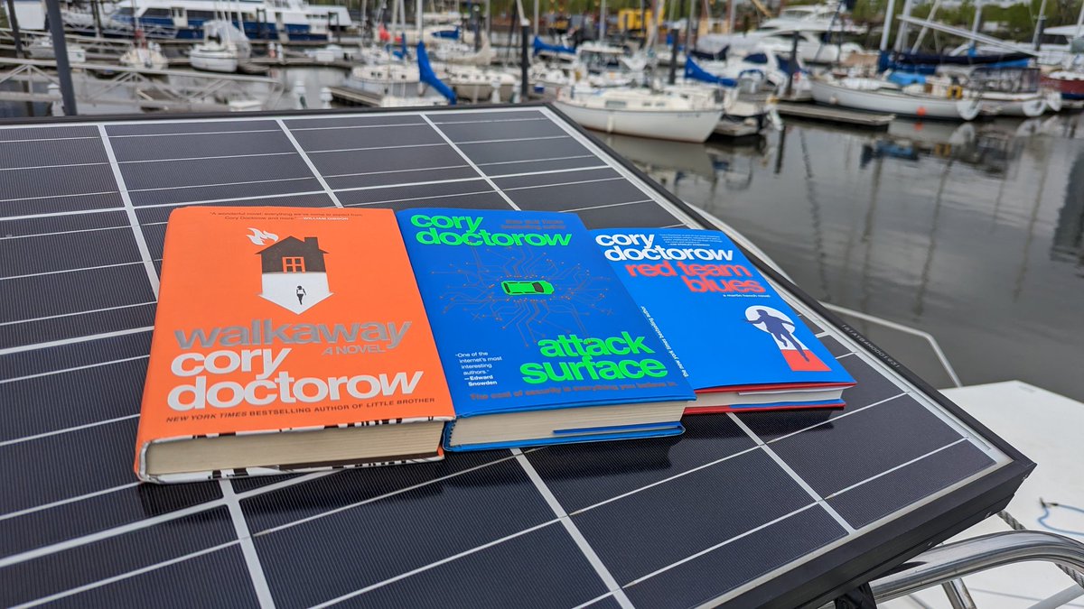 Re-Re-read walkaway
Re-read attack surface
Reading red team blues
<a href="/doctorow/">Cory Doctorow NO LONGER ON TWIT TER</a>