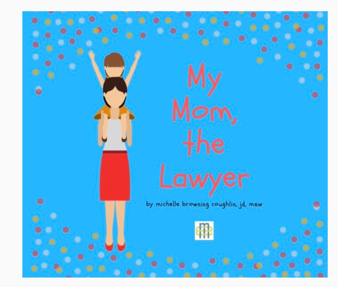 Did you know our founder @iplawmichel wrote a cool kids book, My Mom, the Lawyer, that helps children understand the important jobs that attorney mothers do? Great for Mothers Day and graduation. Order on our website mothersesquire.org/buyourbook/mym…
