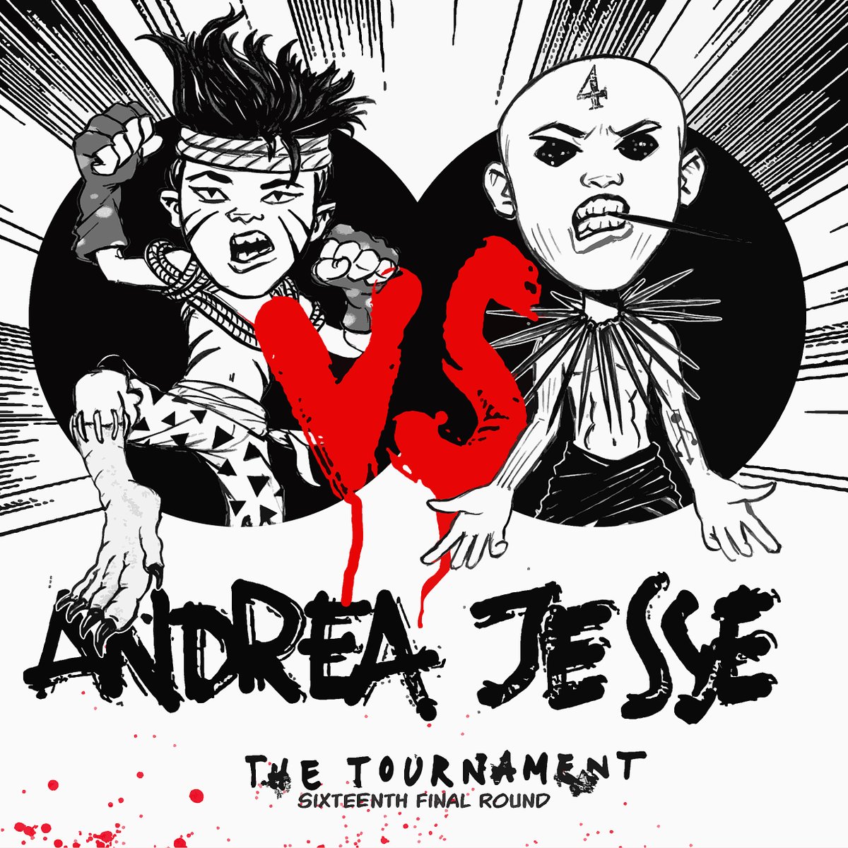 metaborg2024's tweet image. Here we are at the penultimate challenge we'll see in the Metaborg Tournament!
@JesseDraxler 🆚 @andreabonac 
32 fighters, 16 Challenges... so much sweat, so much blood, so much will to win 🔥
See you soon in Metaborg Issue 2!
#Metaborgmanga 👀