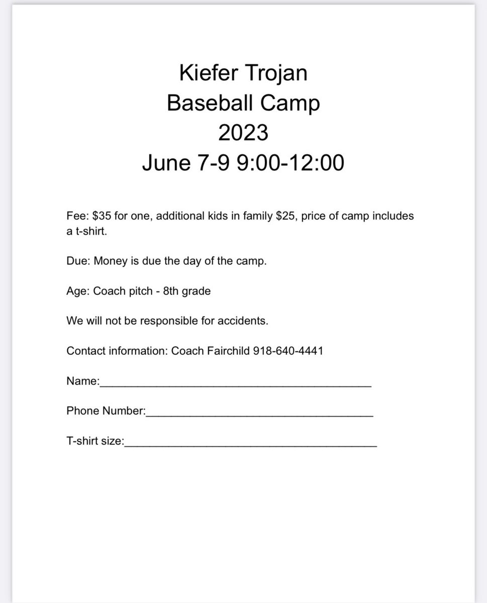 Come see us at camp this June