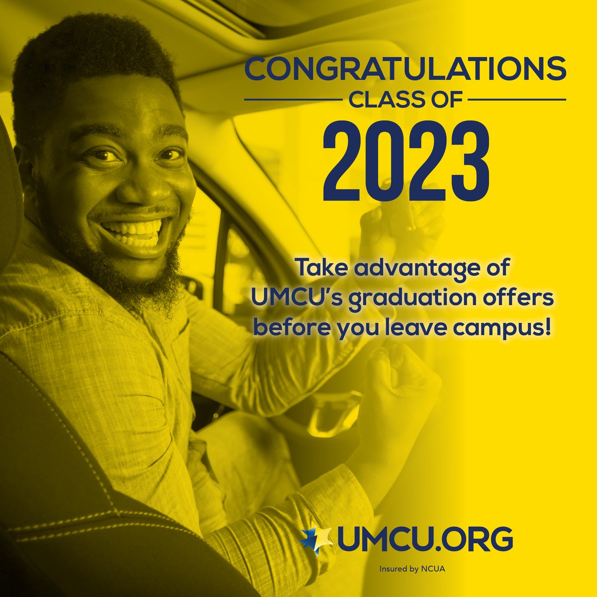 theblockm's tweet photo. #Ad: Congratulations Class of 2023! Before you leave campus, be sure to take advantage of UMCU’s college graduate offers! Learn more at https://t.co/xfwByHL8ss https://t.co/CA7mrzzMB3