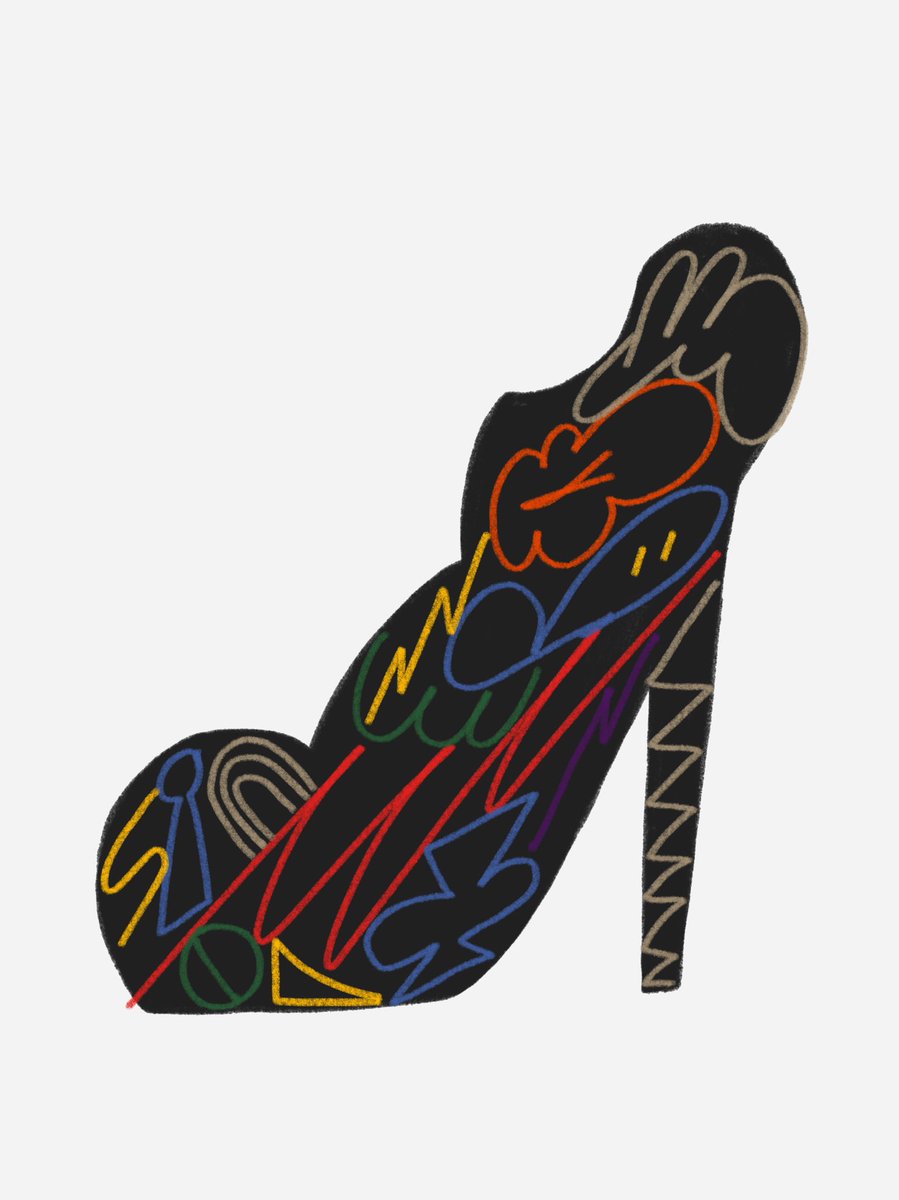 sebacuri's tweet image. From the scribbles series