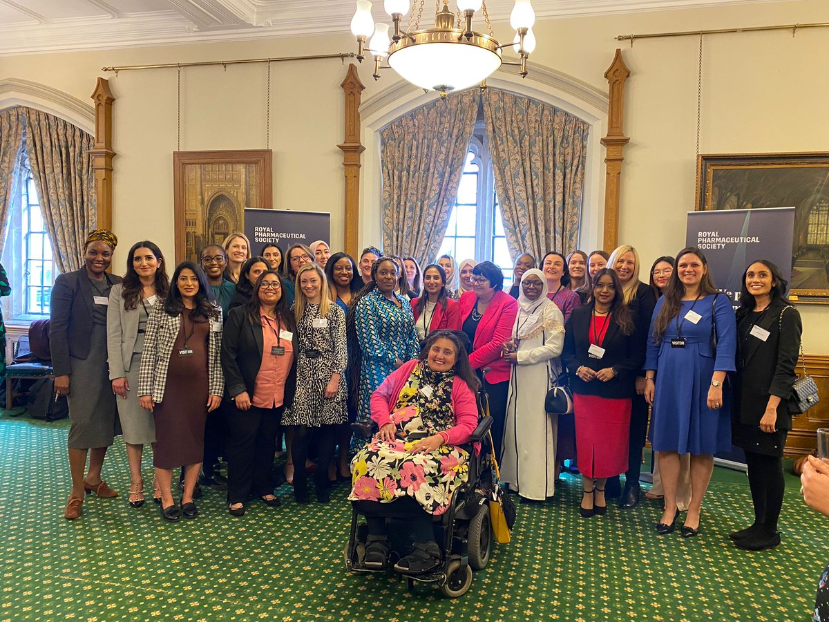 TaiwoOwatemi's tweet photo. 👩🏿‍⚕️It was a pleasure to chair the @rpharms Women in Pharmacy reception in Parliament today! 

It was inspiring to talk to so many women leaders who are making a real difference in their communities and who had so many great ideas for the future of the sector. https://t.co/phDkxHLKLh