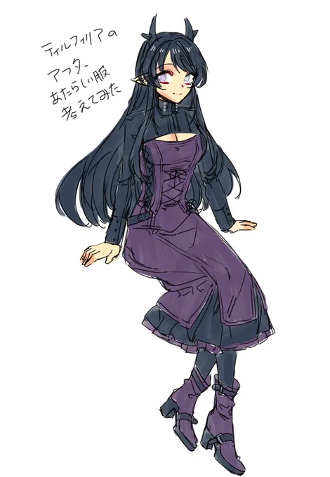久しぶりに寝る前落書きまとめぽいぽいしてこ 