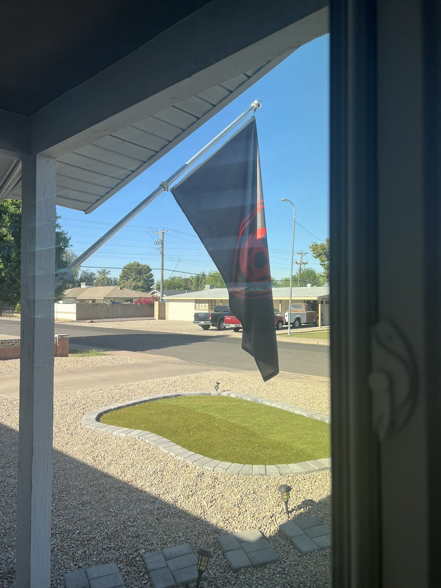 @opencup  Matchday! The flag is out and up! @PHXRisingFC against our OG Rival @NewMexicoUTD Let’s go get em! Vamanos! #RisingAsOne