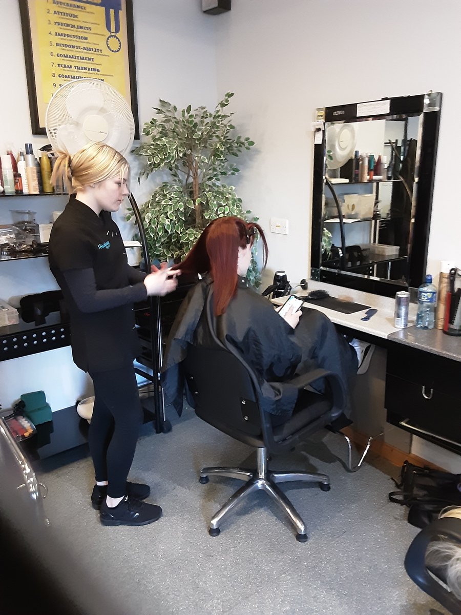 sligoctc's tweet photo. Some of our hairdressing trainees busy working on their Blow Drying Hair modules recently.
#sligoctc #hairdressingcourse #blowdry https://t.co/VscD7s210c