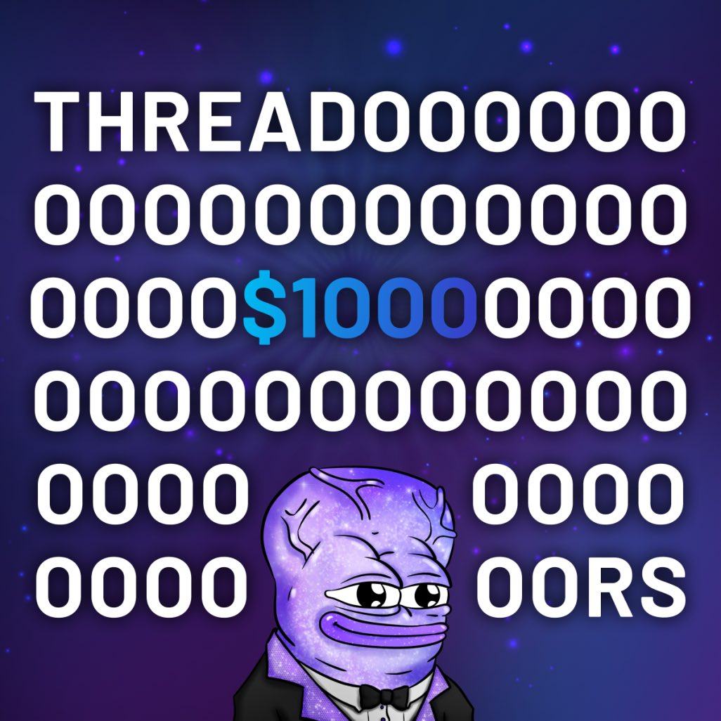 💸1000 USDC UP FOR GRABS💸

Missed out on leaderboard?

Not to fret sers, Pepe has got you covered!

We’re doing a good old 🧵THREAD COMPETITION🧵

We wanna see threads about our beta test! Bonus points if you spot the improvements we’ve made over the original beta 🧐

More👇