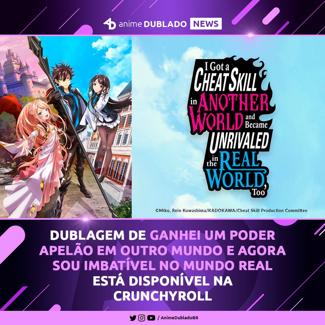 Anime Dublado (@AnimeDubladoBR) / X