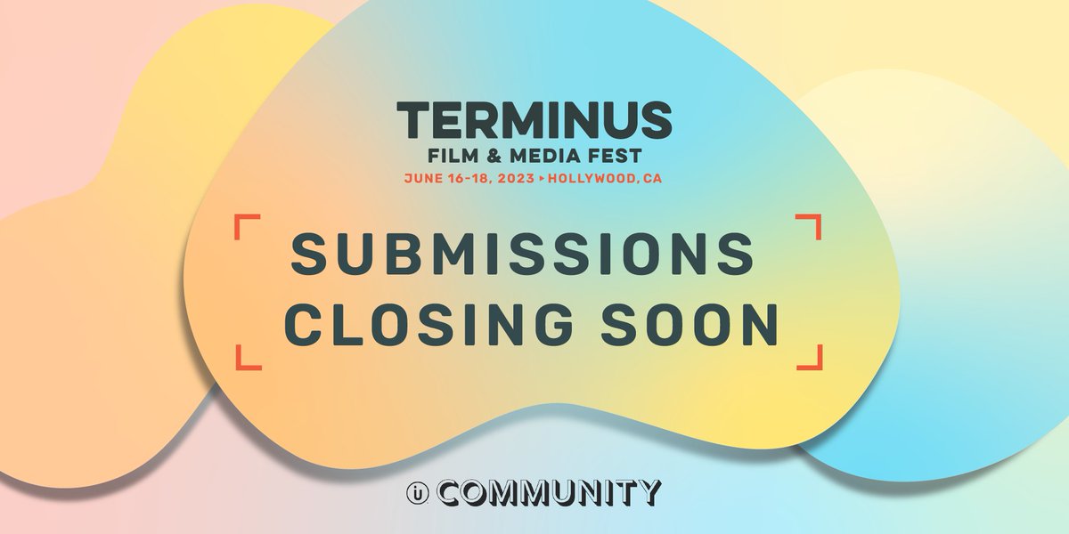 campusmoviefest's tweet photo. 🚨Don’t miss out! 🚨
Submissions to our Terminus pitch contest close on May 8th! It’s easy to submit. Your idea could win you $7.5k + a development deal with Ideas United 🤑🤝

Submit your idea at https://t.co/nvdFLOoShL https://t.co/jGWLg1lJDl