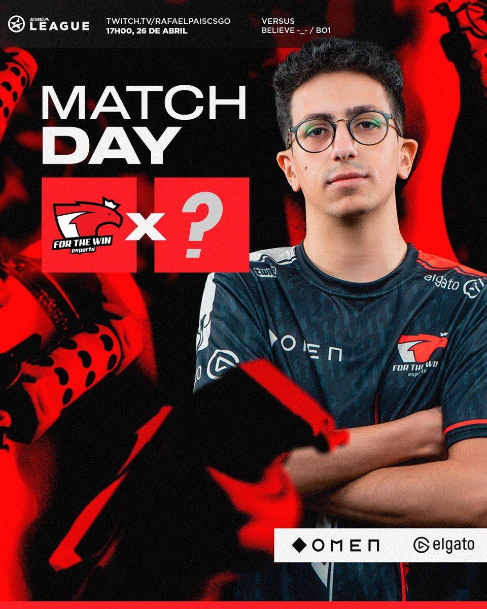 ftwesports's tweet image. Regressamos à @ESEA Advanced para defrontar os #Believe 💥

Contamos com o vosso apoio a partir das 17h para continuarmos o nosso caminho invicto!

📺 twitch.tv/rafaelpaiscsgo

#ftwesports #ftwarmy #ftwcsgo #OMENFTW #elgatoFTW